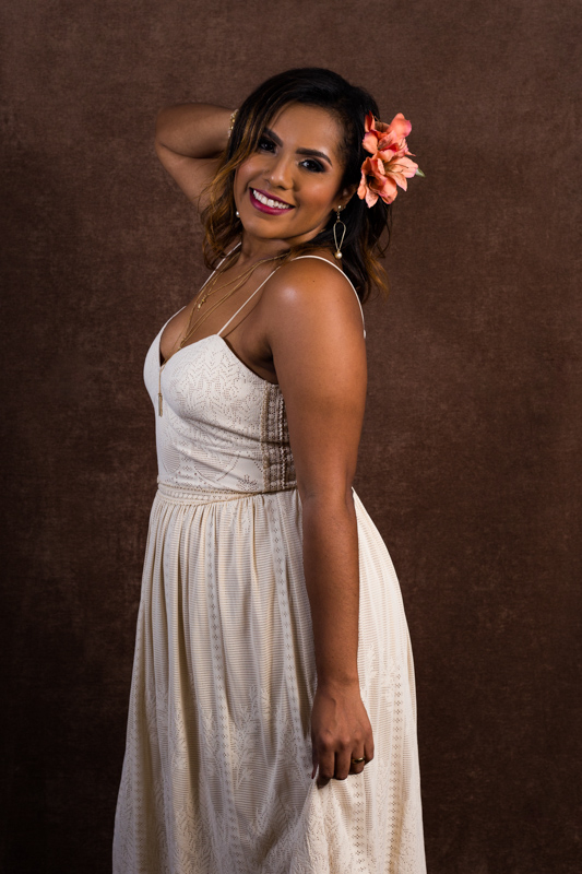 Retratos com Flores<br>Romântico - feminino 2