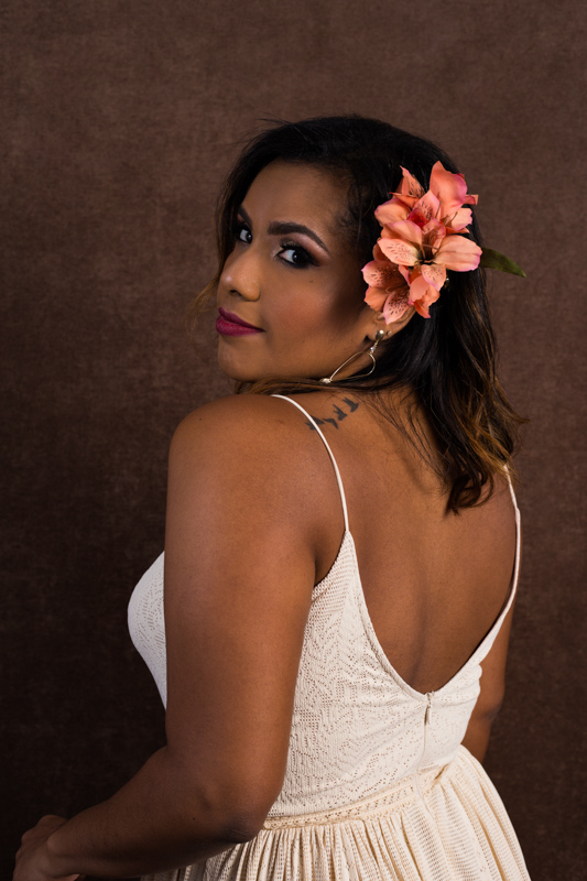 Retratos com Flores<br>Romântico - feminino 3