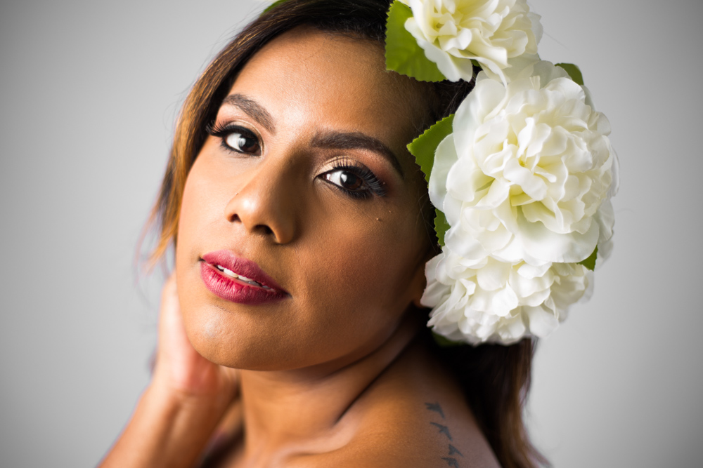 Retratos com Flores<br>Romântico - feminino 7