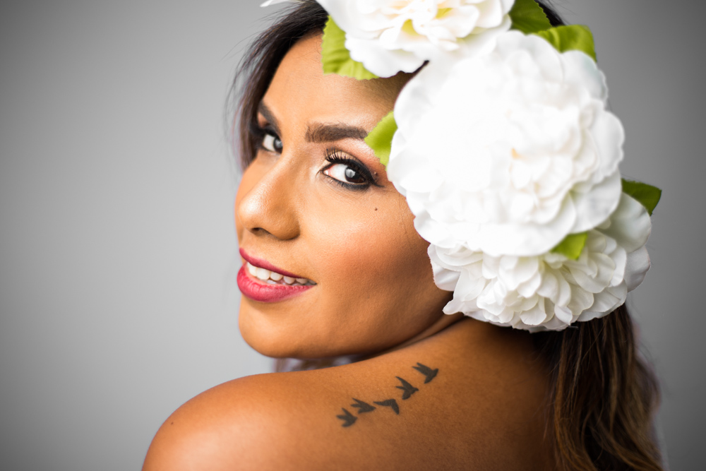 Retratos com Flores<br>Romântico - feminino 9