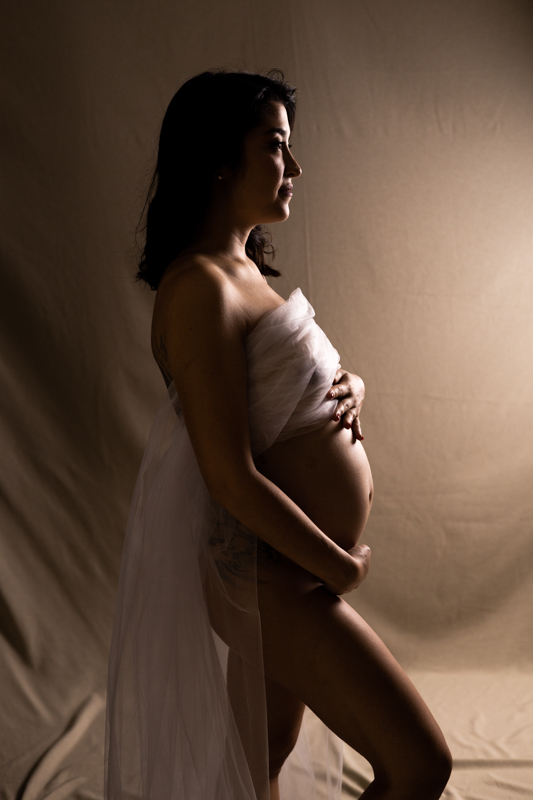 Ensaio Maternidade<br>Elegante e Feminino - gestante 11