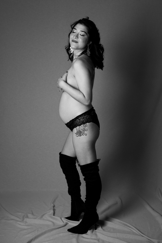 Ensaio Maternidade<br>Elegante e Feminino - gestante 17