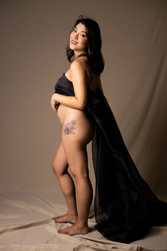 Ensaio Maternidade<br>Elegante e Feminino - gestante 5