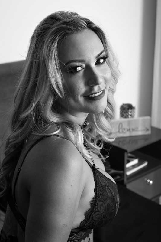 Boudoir Sensual em Preto e Branco - sensual 3