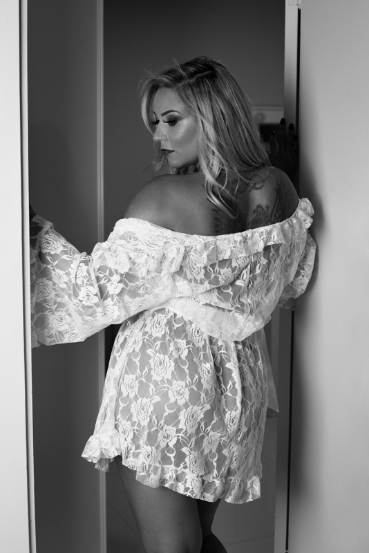 Boudoir Sensual em Preto e Branco - sensual 9