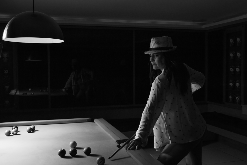 Ensaio na<br>Mesa de Sinuca - sensual 5