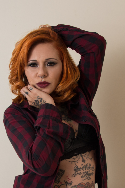 Suicide Girl<br>Vanessa Punk - sensual 5